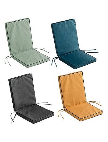 Coussin de fauteuil polyester uni waterproof Siesta