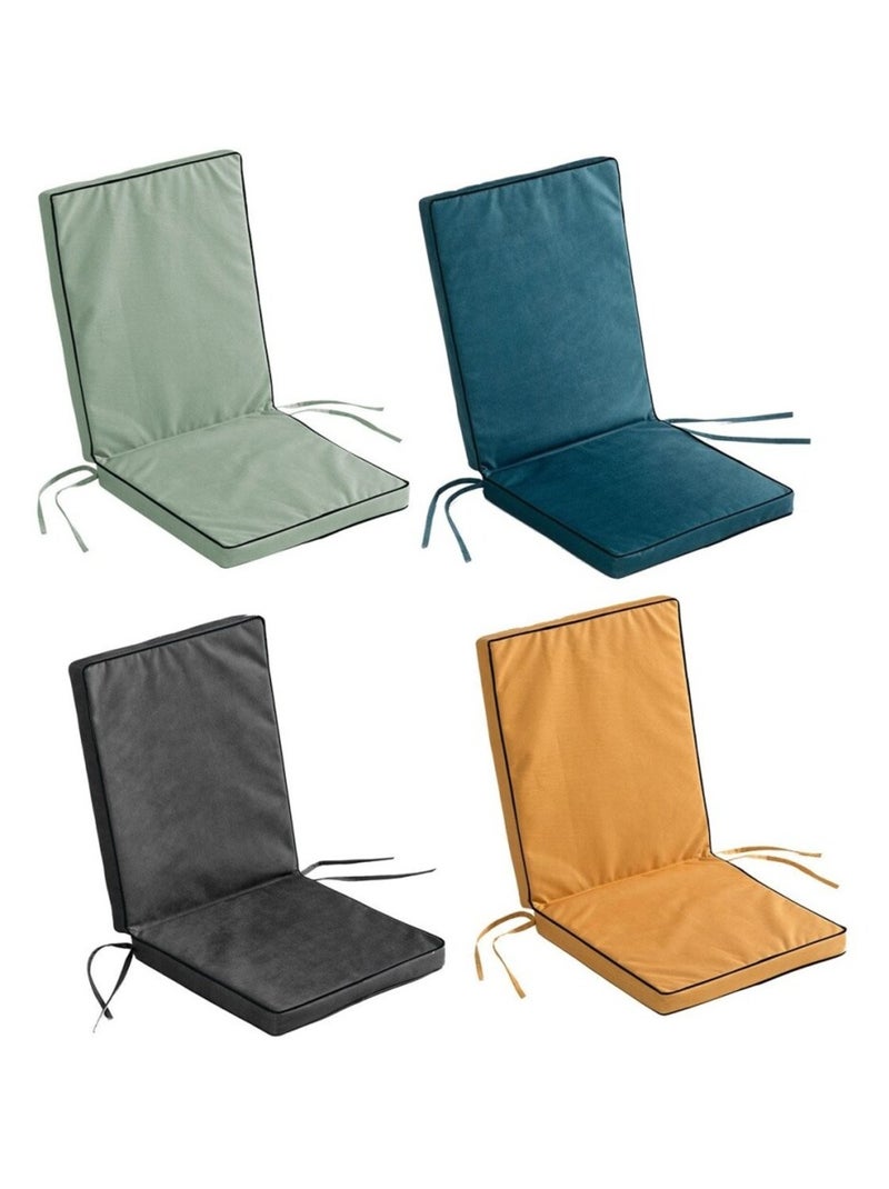 Coussin de fauteuil polyester uni waterproof Siesta Gris - Kiabi