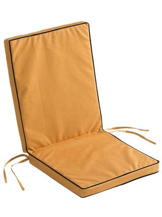 Coussin de fauteuil polyester uni waterproof Siesta