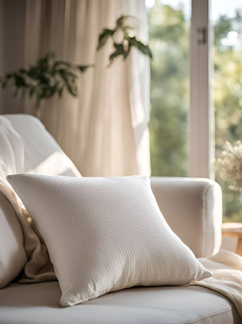 Coussin de garnissage coloris blanc - Kiabi