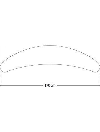 Coussin de grossesse, de maternité et d'allaitement déhoussable - Monsieur Bébé