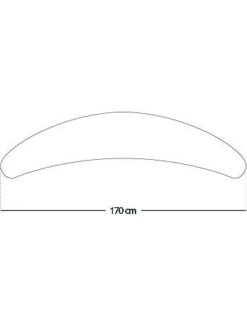 Coussin de grossesse, de maternité et d'allaitement déhoussable - Monsieur Bébé