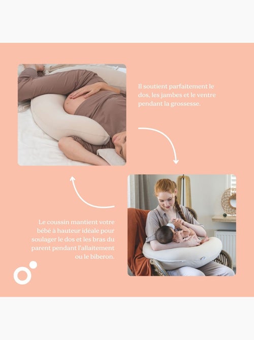 Coussin de grossesse et d'allaitement buddy 'doomoo' - Kiabi Coussin de grossesse et d'allaitement buddy 'doomoo' - Kiabi