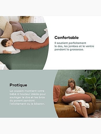 Coussin d'allaitement et de grossesse buddy 'doomoo'