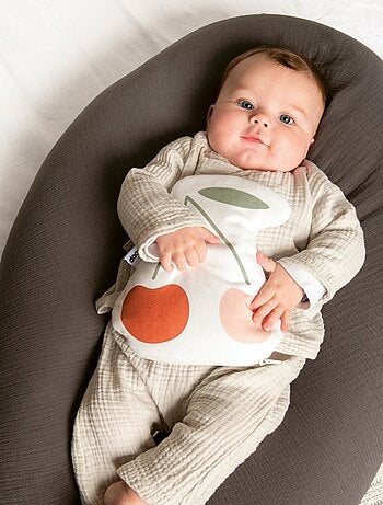 Coussin de grossesse et d'allaitement comfy big en coton bio 'doomoo'