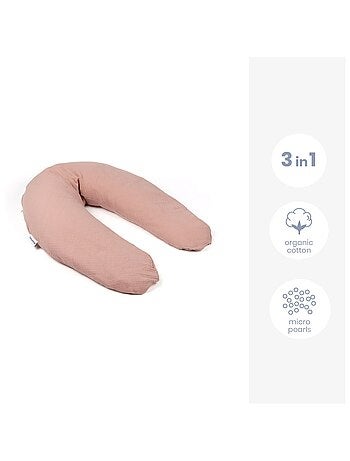 Coussin de grossesse et d'allaitement comfy big en coton bio 'doomoo'