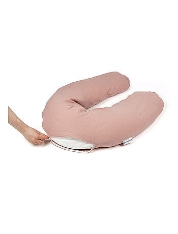 Coussin de grossesse et d'allaitement comfy big en coton bio 'doomoo'