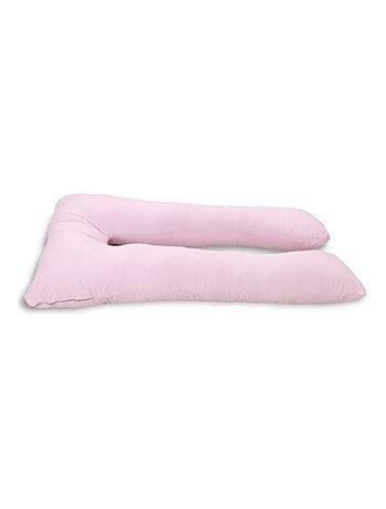 Coussin de Grossesse et d'Allaitement Coton 150x80cm - Déhoussable - Bananair