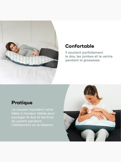 Coussin de grossesse et d'allaitement ethnic - buddy - Kiabi