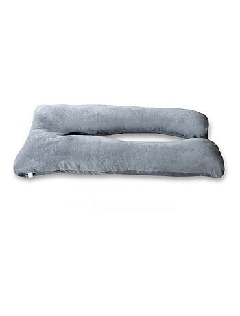 Coussin de Grossesse et d'Allaitement Velours 140x80cm - Déhoussable - Bananair
