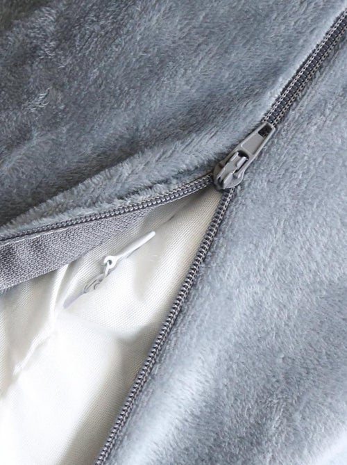 Coussin de Grossesse et d'Allaitement Velours 140x80cm - Déhoussable - Bananair - Kiabi