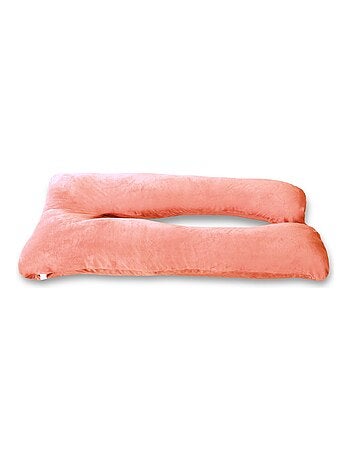 Coussin de Grossesse et d'Allaitement Velours 140x80cm - Déhoussable - Bananair