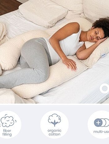Coussin de grossesse et d'allaitement xxl maxxy 'doomoo'