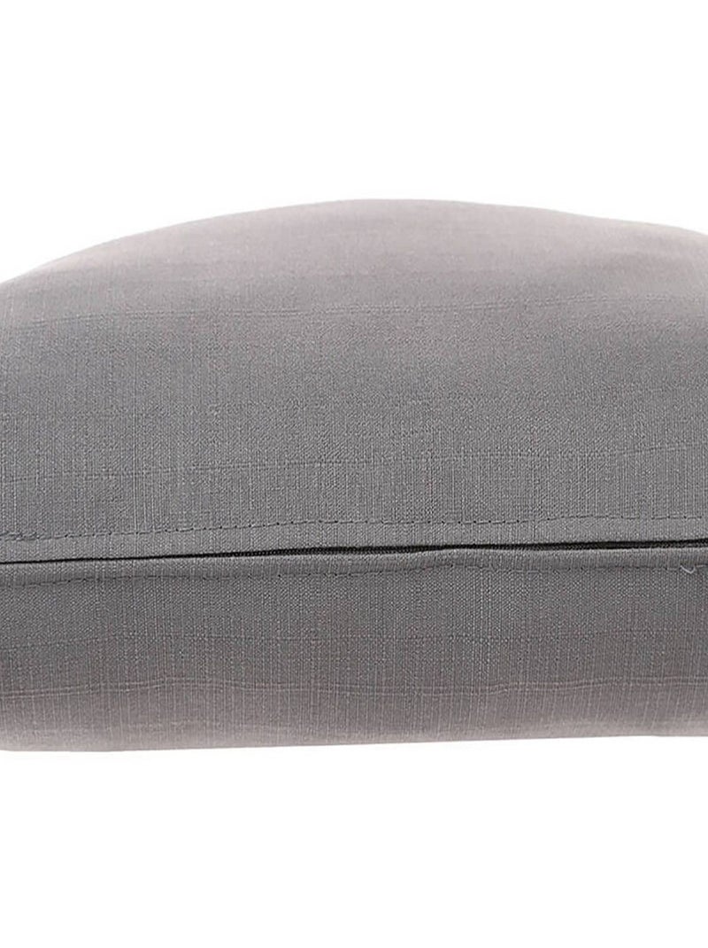 Coussin de jardin déhoussable et déperlant KORAI Gris foncé - Kiabi