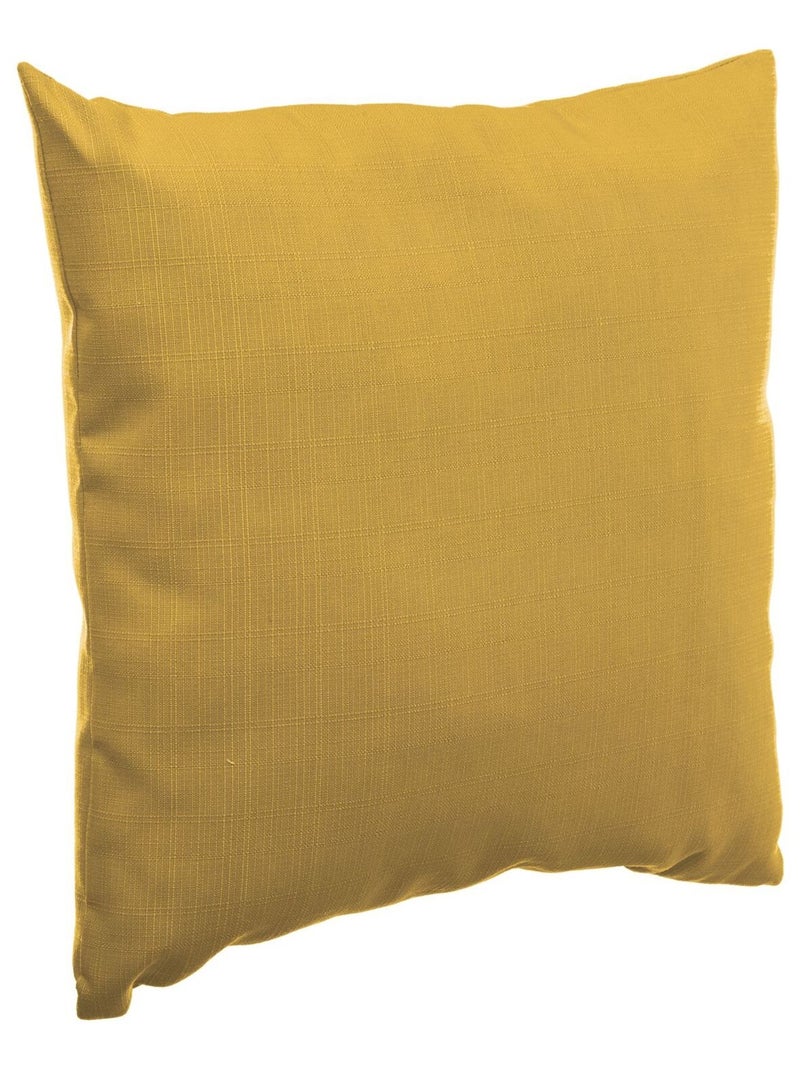 Coussin de jardin déhoussable et déperlant KORAI Jaune - Kiabi