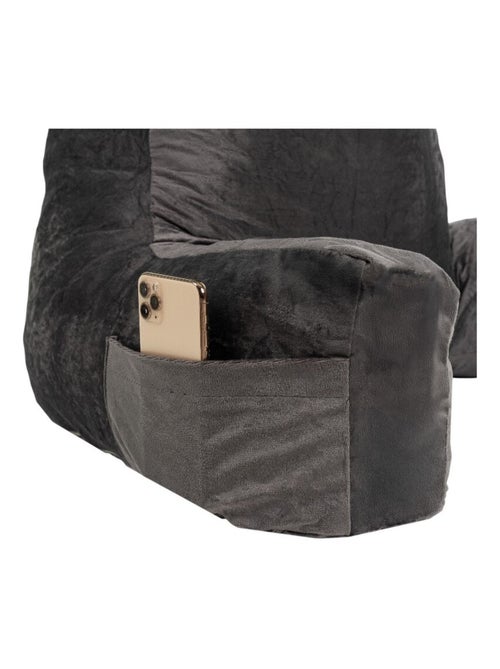 Coussin de lecture déhoussable Velours - Kiabi Coussin de lecture déhoussable Velours - Kiabi
