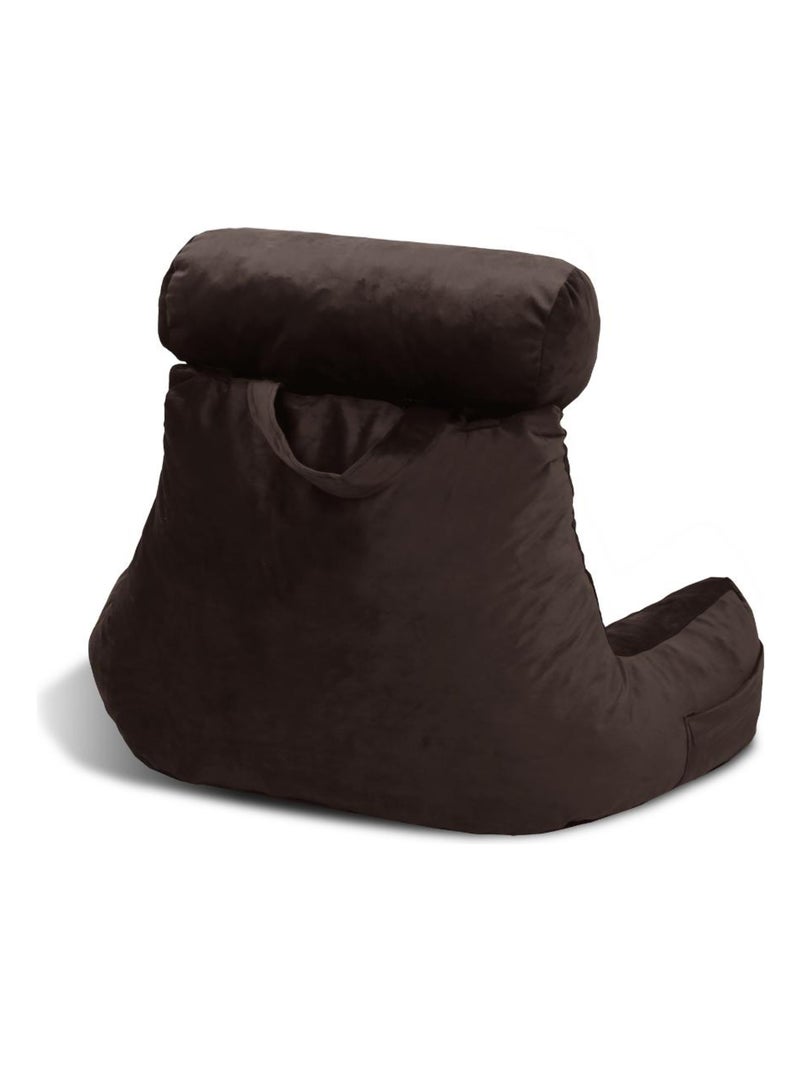 Coussin de lecture Velours - Bananair Marron - Kiabi