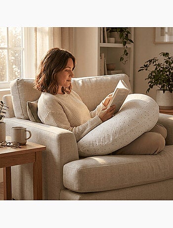 Coussin de Maternité 3 en 1 : Grossesse, Allaitement & Repos