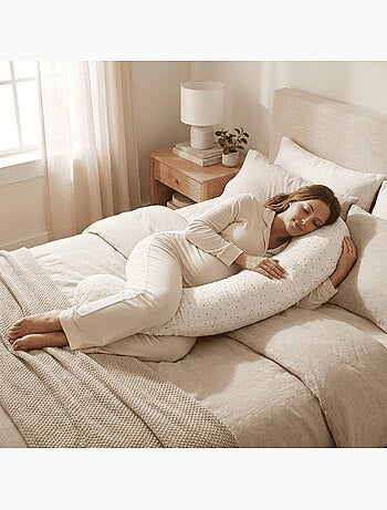 Coussin de Maternité 3 en 1 : Grossesse, Allaitement & Repos