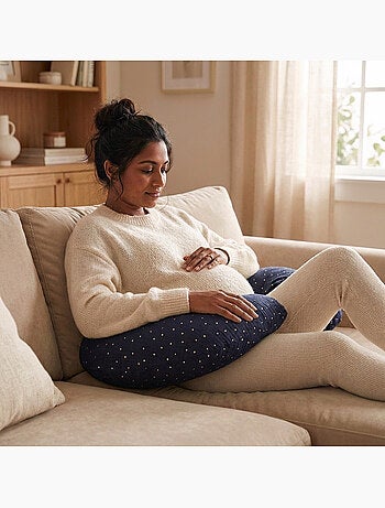 Coussin de Maternité 3 en 1 : Grossesse, Allaitement & Repos