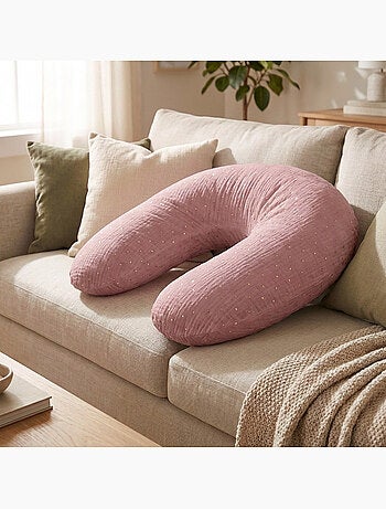 Coussin de Maternité 3 en 1 : Grossesse, Allaitement & Repos