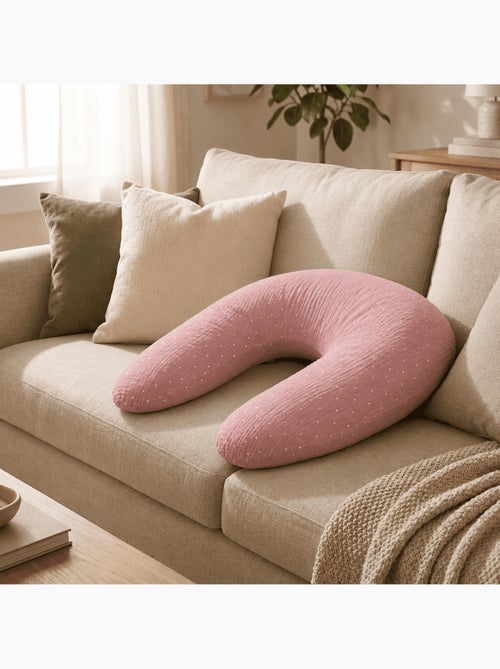 Coussin de Maternité 3 en 1 : Grossesse, Allaitement & Repos - Kiabi