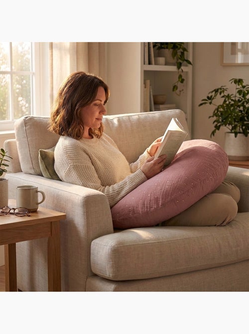 Coussin de Maternité 3 en 1 : Grossesse, Allaitement & Repos - Kiabi