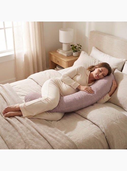 Coussin de Maternité 3 en 1 : Grossesse, Allaitement & Repos - Kiabi