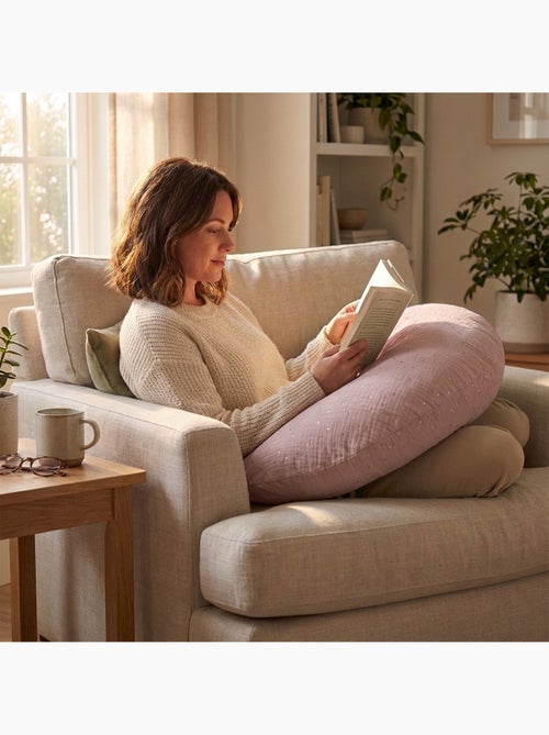 Coussin de Maternité 3 en 1 : Grossesse, Allaitement & Repos - Kiabi