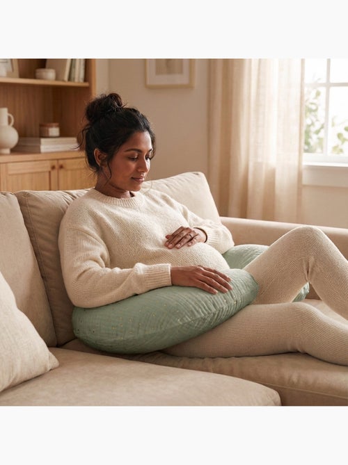 Coussin de Maternité 3 en 1 : Grossesse, Allaitement & Repos - Kiabi Coussin de Maternité 3 en 1 : Grossesse, Allaitement & Repos - Kiabi