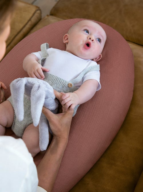 Coussin de maternité Comfy Big Tetra Brique 'doomoo' - Kiabi