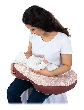Coussin d'allaitement confort évolutif coton - Gris - Kiabi - 84.90€