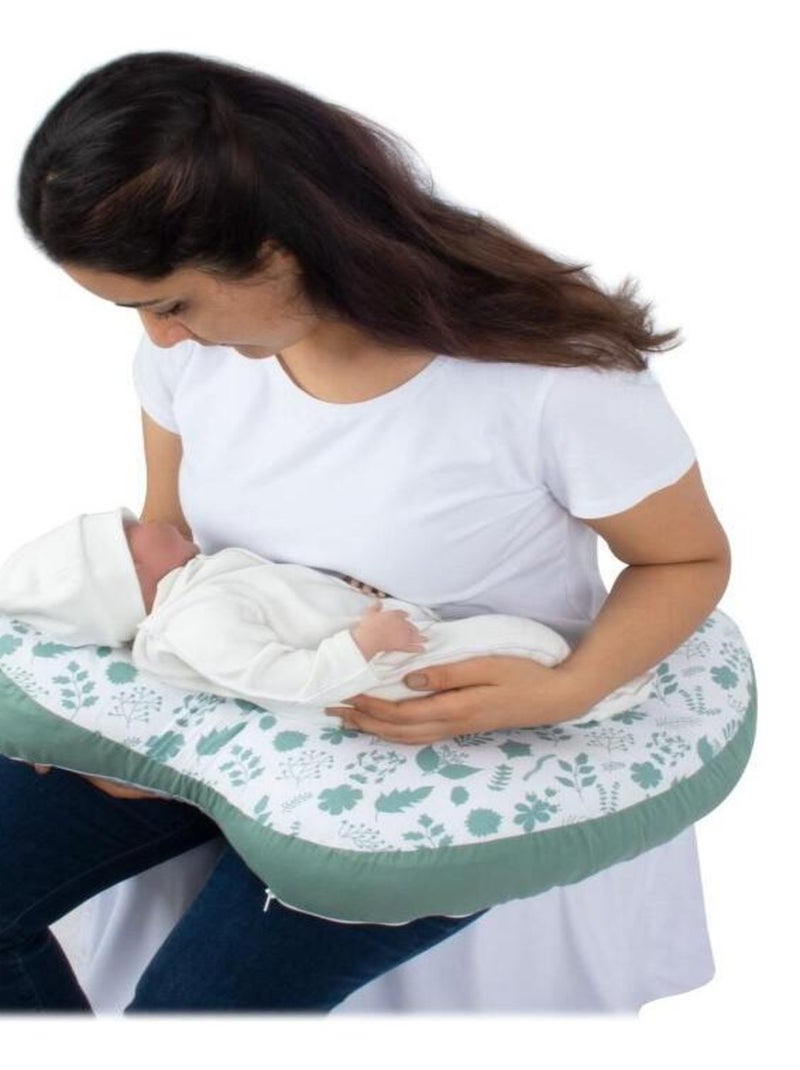 Coussin de maternité et allaitement Vert - Kiabi