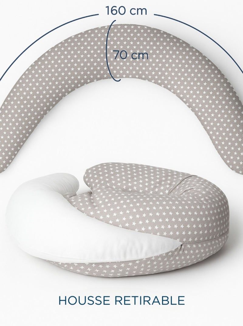 COUSSIN DE MATERNITE ET D'ALLAITEMENT Beige - Kiabi