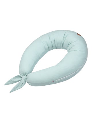 Coussin de maternité et d'allaitement + housse en gaze de coton SEVIRA KIDS