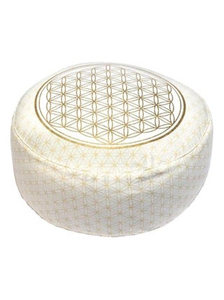 Coussin de méditation fleur de vie