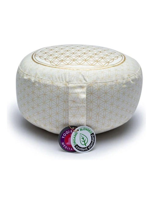 Coussin de méditation fleur de vie - Kiabi