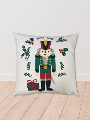 Kit DIY Coussin Au Point De Crochet Kitphoenix - 43x43 Cm - Motif De Noël - Activité Créative Pour Débutants