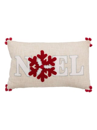 Coussin de Noël Flocon