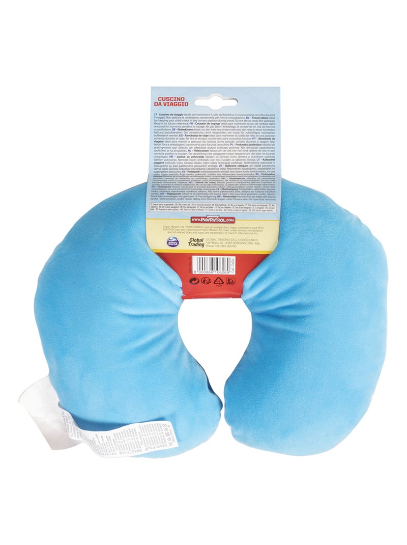Coussin de Nuque Pat' Patrouille - Doux et Résistant, Taille Unique Bleu Bleu ciel - Kiabi