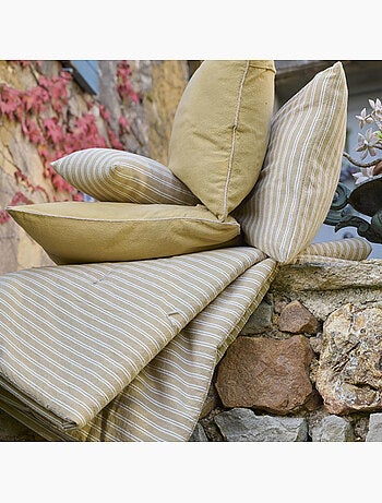 Coussin de plage coton lavé LILI FOUTAS