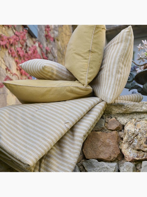 Coussin de plage coton lavé LILI FOUTAS - Kiabi