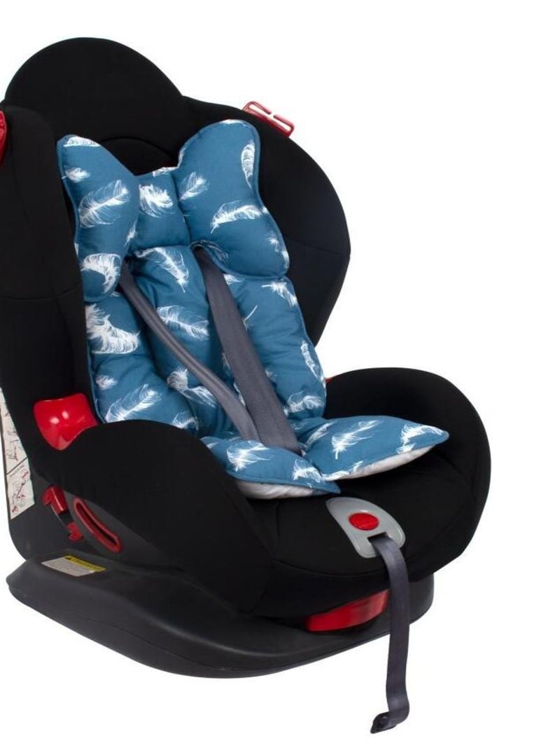 Coussin de poussette et siège auto Bleu - Kiabi
