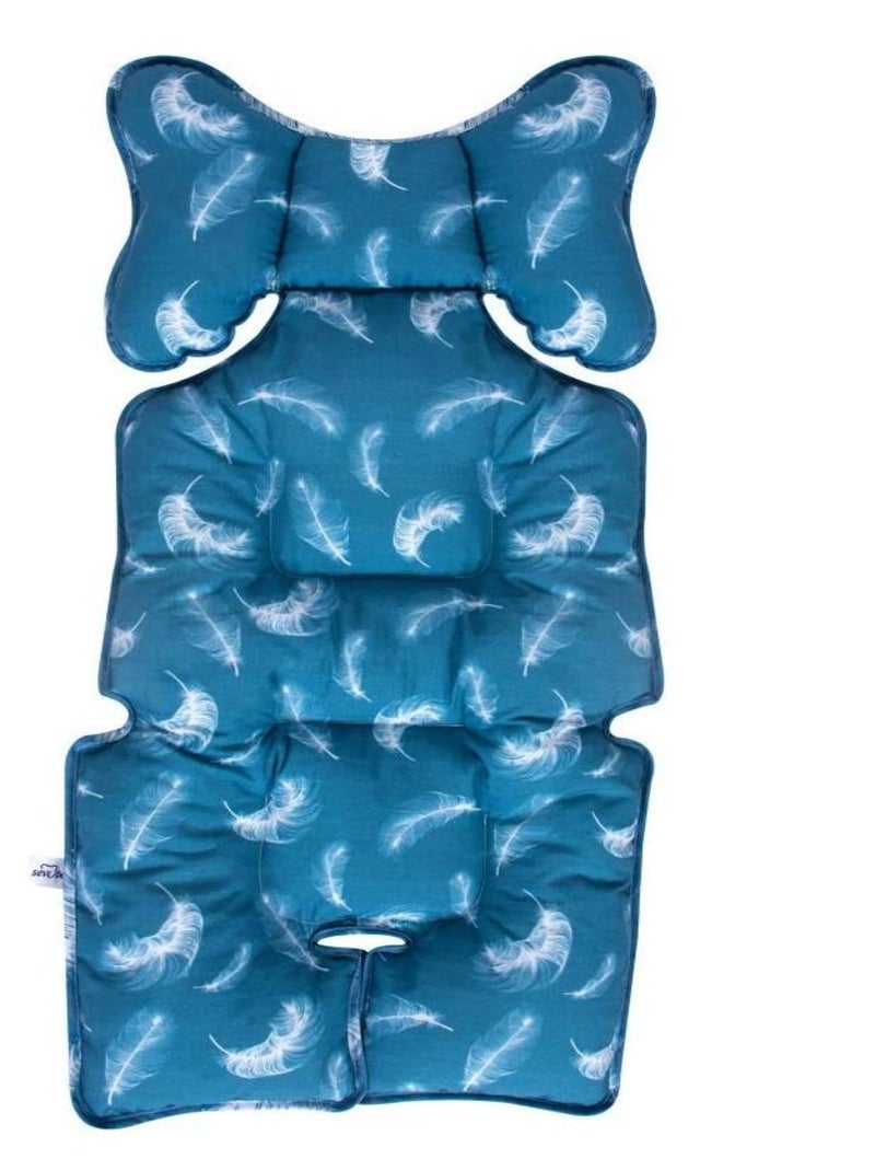 Coussin de poussette et siège auto Bleu - Kiabi