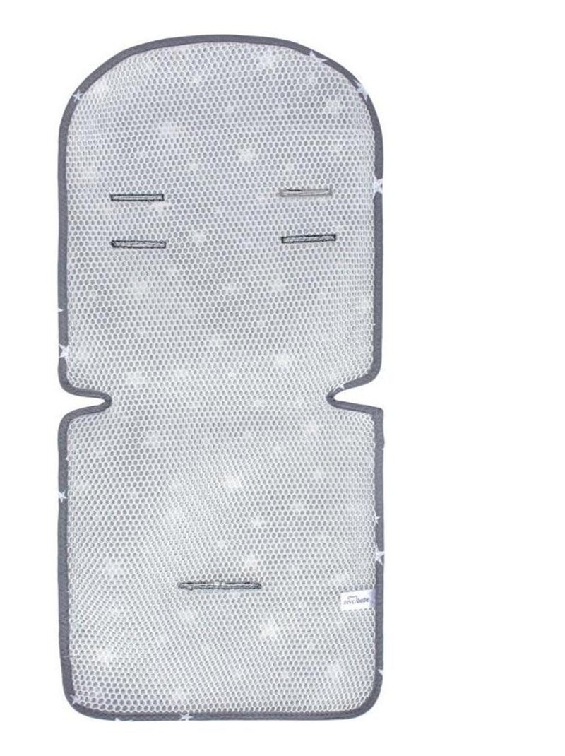 Coussin de poussette Gris - Kiabi