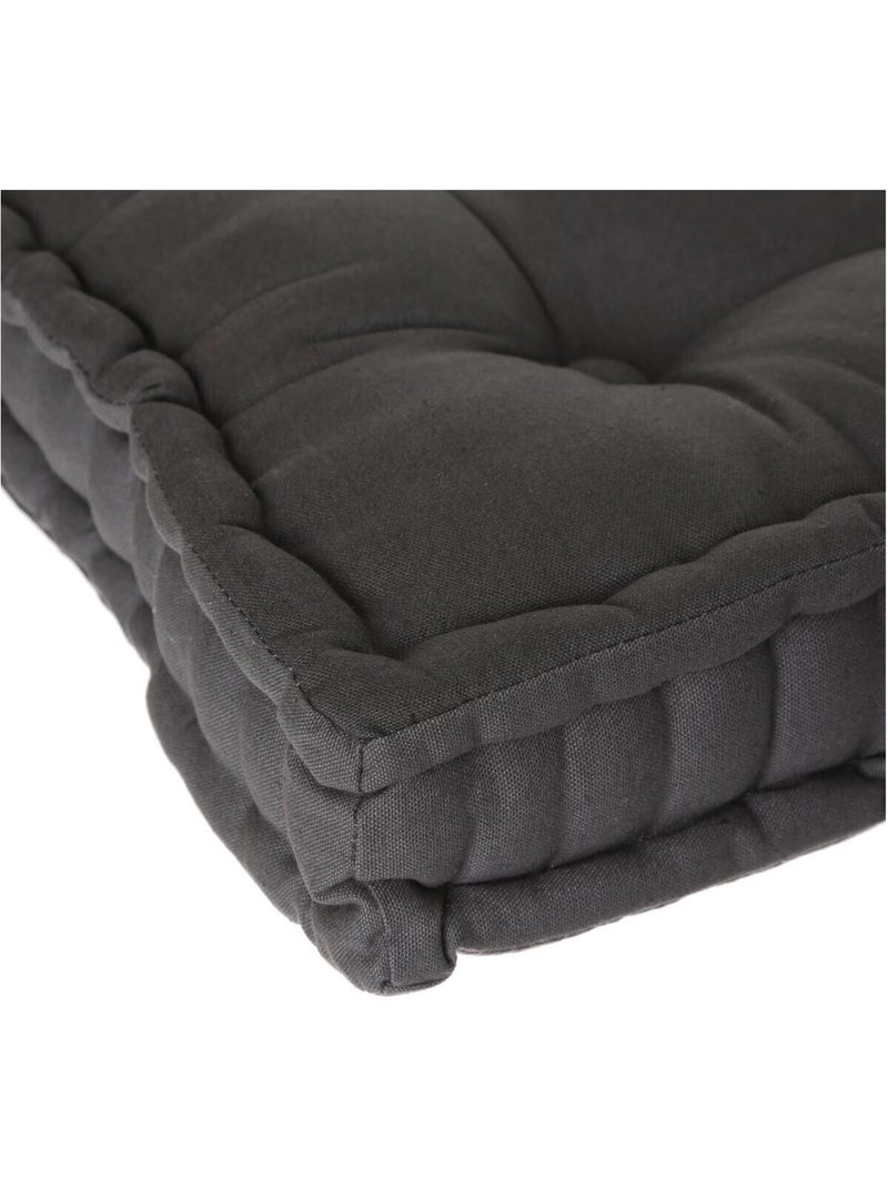 Coussin de sol 40 x 40 cm Horizon uni gris Gris - Kiabi
