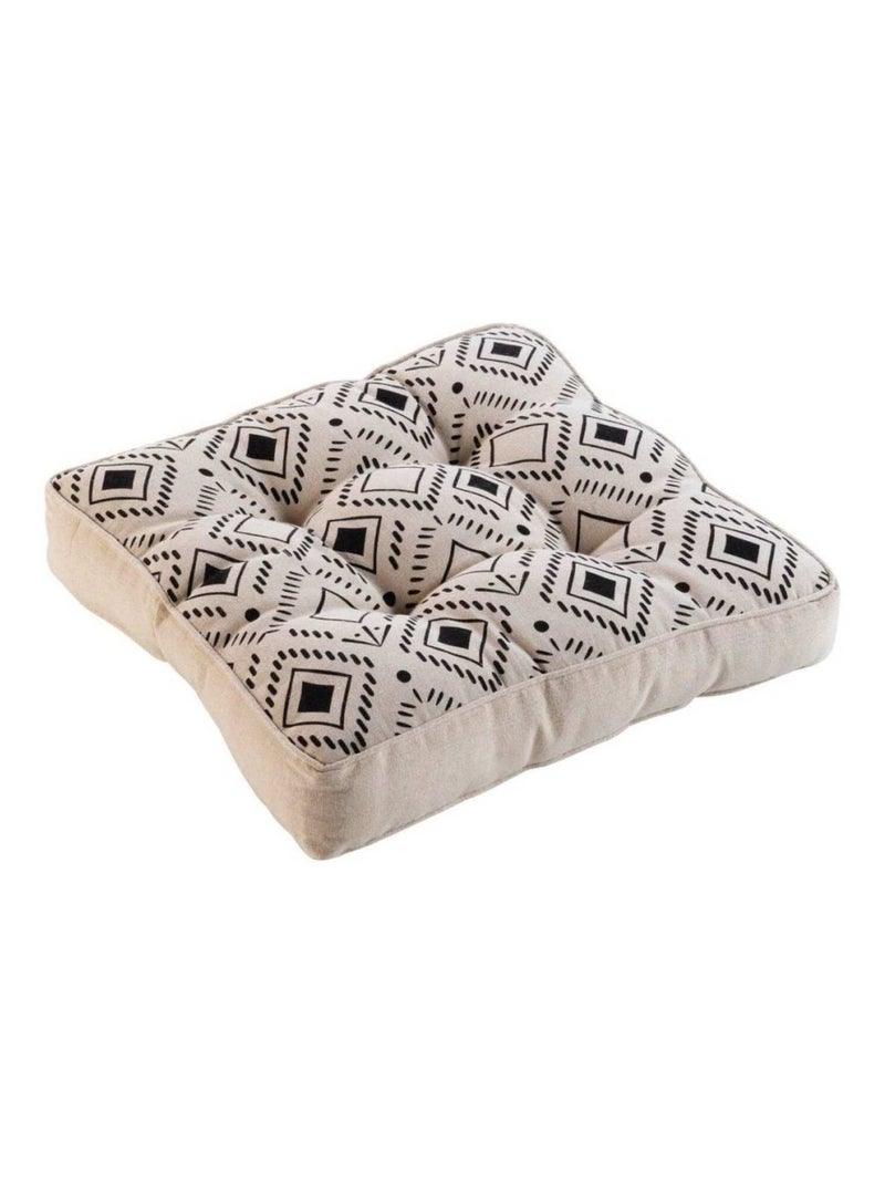 Coussin de sol 40x40 cm Nalika Blanc - Kiabi