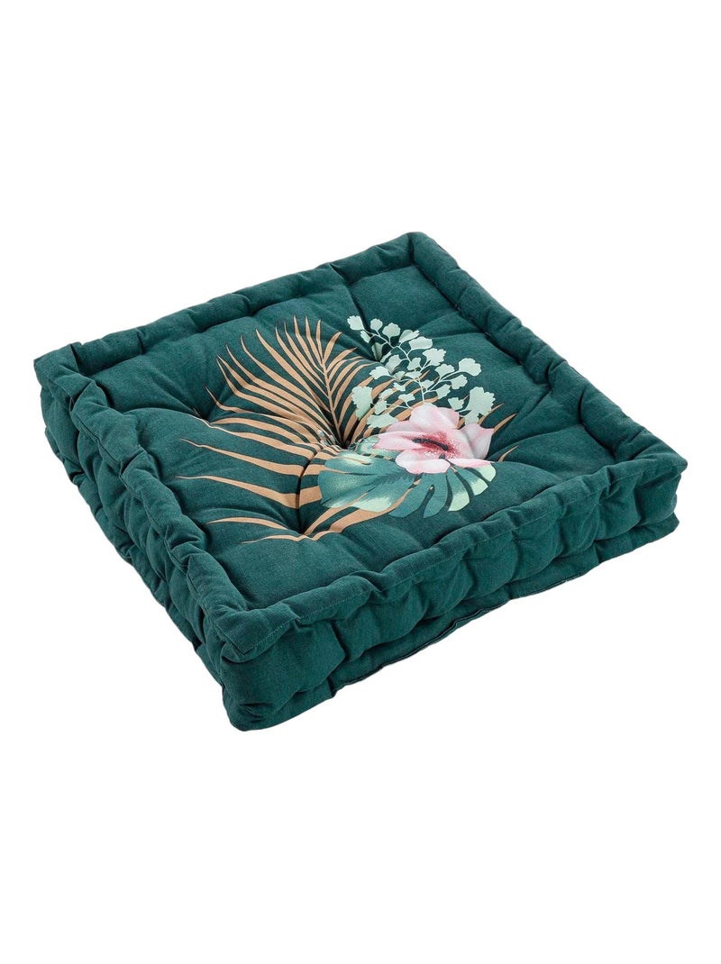 Coussin de sol 45 x 45 cm Kelly Bleu - Kiabi