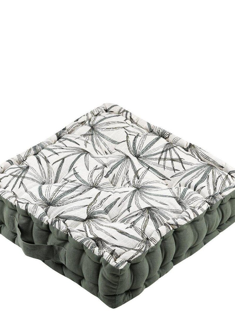 Coussin de sol 45x45 cm Baleares vert coton Vert - Kiabi