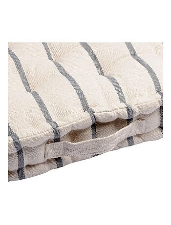 Coussin de sol 45x45 cm St Trop lin coton